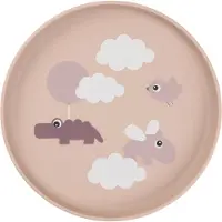 Done by Deer Tallrik - Termoplast - Happy Clouds - Powder - - One Size - Tallrik