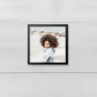 Smartphoto Svart ram 60 x 60 cm