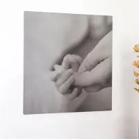 Smartphoto Aluminiumtavla med borstad yta 60 x 60 cm