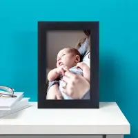 Smartphoto Svart ram 11 x 17 cm