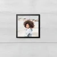 Smartphoto Svart ram 30 x 30 cm