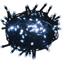 vidaXL Ljusslinga 600 LED inne/ute IP44 60 m kallvit
