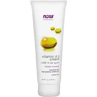 Now , Vitamin D-3 Cream, 4 fl oz (118 ml)