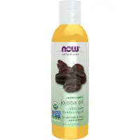 Now , Lösningar, Certifierad Ekologisk Jojobaolja, 4 fl oz (118 ml)