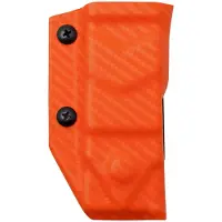 Clip & Carry Clip And Carry Kydex Sheath Gerber MP600, Carbon Fiber Orange GMP600-CF-ORNG belt holster