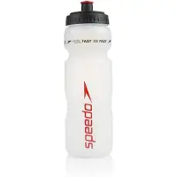 Speedo vattenflaska Water Bottle White Black 800 ml