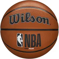 Wilson NBA DRV Plus, Svart, Brun, Vit, Inomhus & utomhus, Mönstrad, Unisex, 1 styck