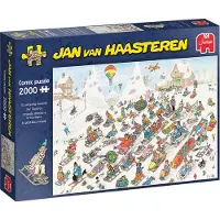 Jan van Haasteren It´s All Going Downhill Pussel 2000 bitar, Jumbo