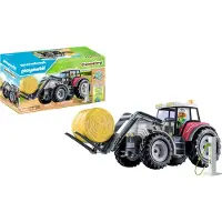 Playmobil Stor Traktor Med Tillbehör Byggspel