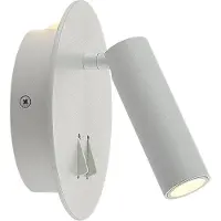 LUCANDE Vägglampa , Magya, Vit, Vardagsrum, Aluminium, Modern