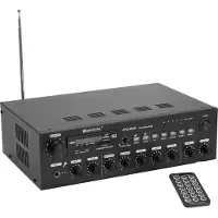 Omnitronic CPZ-60P ELA ELA-förstärkare 60 W 4 kanaler 4 zoner