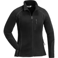 Pinewood Fleecejacka Micco 3170 Dam (Färg: Svart, Storlek: Large)