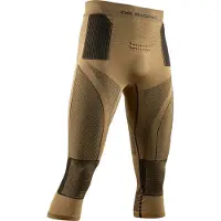 X-Bionic - Underställ - Radiactor 4.0 Pants 3/4 Men Gold/Black för Unisex - Storlek L - Or