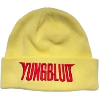 Ginza.se Yungblud: Unisex Beanie Hat/Red Logo (Yellow)