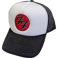 Ginza.se Foo Fighters: Unisex Mesh Back Cap/FF Logo (Black & White)