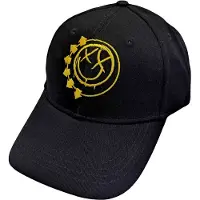 Ginza.se Blink-182: Unisex Baseball Cap/Yellow Six Arrow Smile (Black)