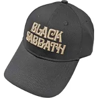 Ginza.se Black Sabbath: Unisex Baseball Cap/Text Logo (Black)