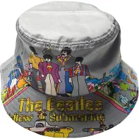 Ginza.se The Beatles: Unisex Bucket Hat/Yellow Submarine (Large/X-Large)