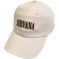 Ginza.se Nirvana: Unisex Baseball Cap/Text Logo in Utero (Sand)