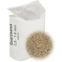 vidaXL Filtersand 25 kg 0,8-1,6 mm