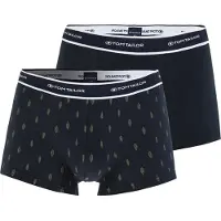 Tom Tailor Boxershorts mörkblå / gräsgrön / vit