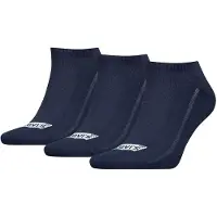Levi's Ankelstrumpor - Low Cut - 3-pack - Marinblå - - 39/42 - Strumpor