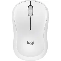 Logitech M240 Silent - Mus - höger- och vänsterhänta - optisk - 3 knappar - trådlös - Bluetooth - offwhite