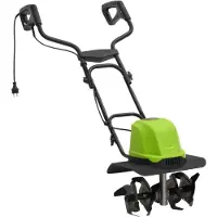 vidaXL Trädgårdsmotorkultivator - - Elektrisk - 4 blad - 36 cm arbetsbredd