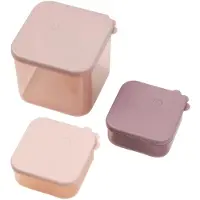 Done by Deer Matlådor - Elphee - 3-pack - Powder - - One Size - Matlåda