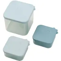 Done by Deer Matlåda - Elphee - 3-pack - Blå - - One Size - Matlåda