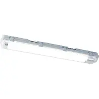 Shada TL-armatur grå inkl LED 15W 2250 lm 4000K IP65 - Base