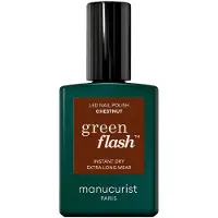 Manucurist Paris Green Flash Nail Polish 15 ml - Chestnut