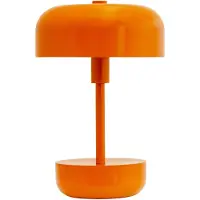 Dyberg Larsen Haipot LED bordslampa batteri orange Haipot, dimbar, Gul / orange, Vardagsrum / matsal, Metall, Modern
