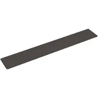 vidaXL Gångmatta sisallook antracit 50x300 cm