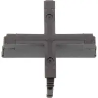 CONTA-CLIP KDS-Inlay 4 BK Kabelgenomföring vattentät Polyamid 6.6 Svart 5 st