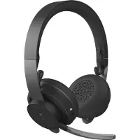 Logitech Zone Wireless MS - Headset - på örat - Bluetooth - trådlös - aktiv brusradering