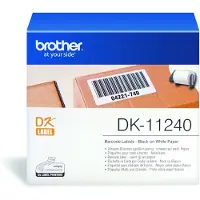Brother Etikettrulle 102 x 51 mm Papper Vit 600 st Permanent DK11240 Fraktetiketter