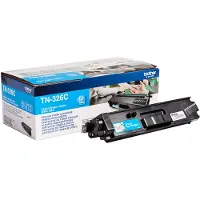 Brother toner TN-326C original cyan 3.500 sidor