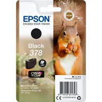 Epson 378 (T3781) svart bläckpatron (original)