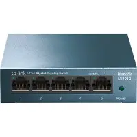 TP-LINK LS105G LiteWave LS105G - Switch - unmanaged Nätverks-switch 5 Port