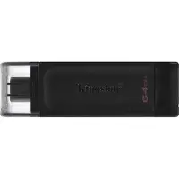 Kingston DataTraveler 70 - USB flash-enhet - 64 GB - USB-C 3.2 Gen 1