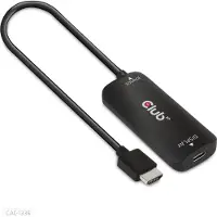 Club 3D USB Adapter [1x HDMI hona, Micro-USB - 1x USB-C hona] Adapter HDMI + MicroUSB - USB-C 1 m