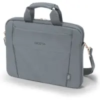 Dicota Eco BASE - Slim - notebook-väska - 13 - 14.1 - grå