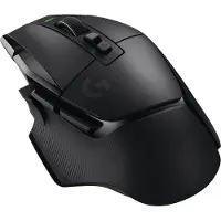 Logitech G502 X Lightspeed - Mus - optisk - 13 knappar (LIGHTFORCE-switchar) - Trådlös (USB) - Hero 25K-sensor - LIGHTSPEED-mottagare - Svart