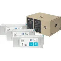 HP 81 (C5067A) cyan bläckpatron multipack (original)