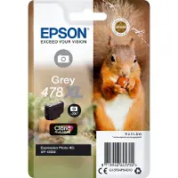 Epson 478XL (T04F6) grå bläckpatron hög kapacitet (original)