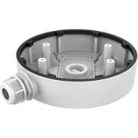 Hikvision DS-1280ZJ-DM55 - Kamerakopplingsdosa - inomhus, utomhus - vit - för AcuSense DS-2CD2763, 2CD3723, 2CD3743 Pro Series with AcuSense DS-2CD2746