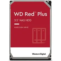 Western Digital WD Red Plus NAS Hard Drive WD120EFBX - Harddisk - 12 TB - intern - 3.5 - SATA 6Gb/s - 7200 rpm - buffer: 256 MB