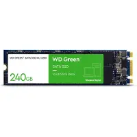 Western Digital WD Green WDS240G3G0B - SSD - 240 GB - inbyggd - M.2 2280 - SATA 6Gb/s