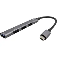 I-Tec C31HUBMETALMINI4 USB-hubb 4 Port USB-A USB 3.1 Gen1 5 GBit/s Flerfärgad USB-C Metal HUB 4 Port passive